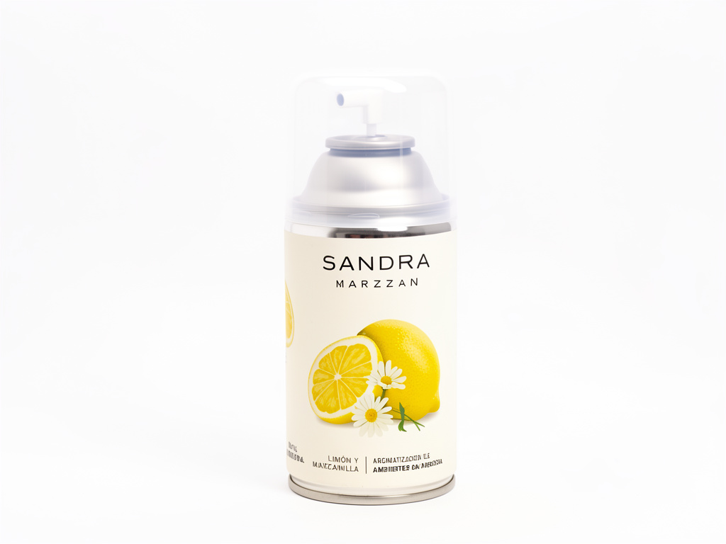 Sandra Marzzan limón y manzanilla aerosol
