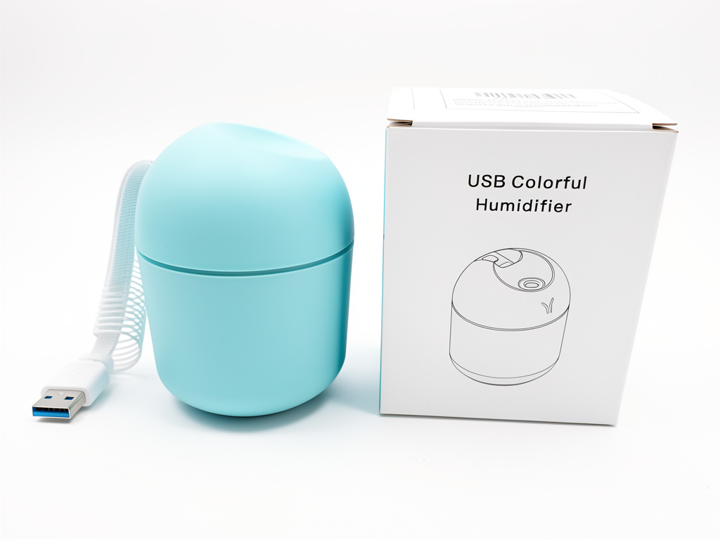 Humidi ficador USB celeste