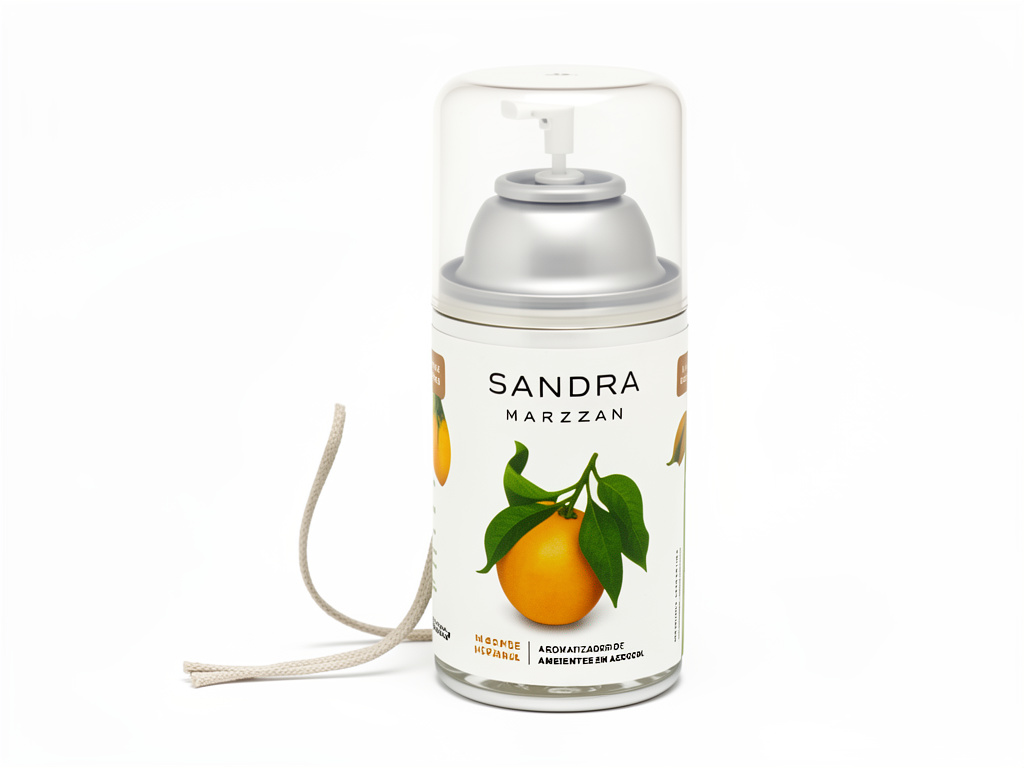 Sandra Marzzan aerosol glace de naranja