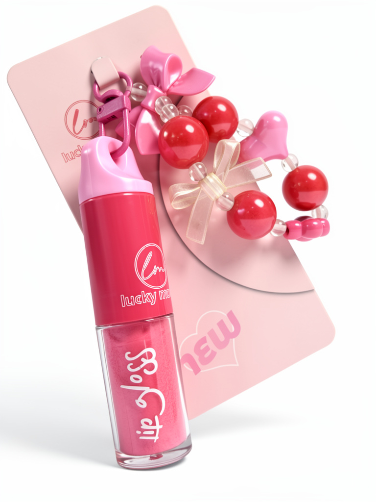 LIP GLOSS CON LLAVERO