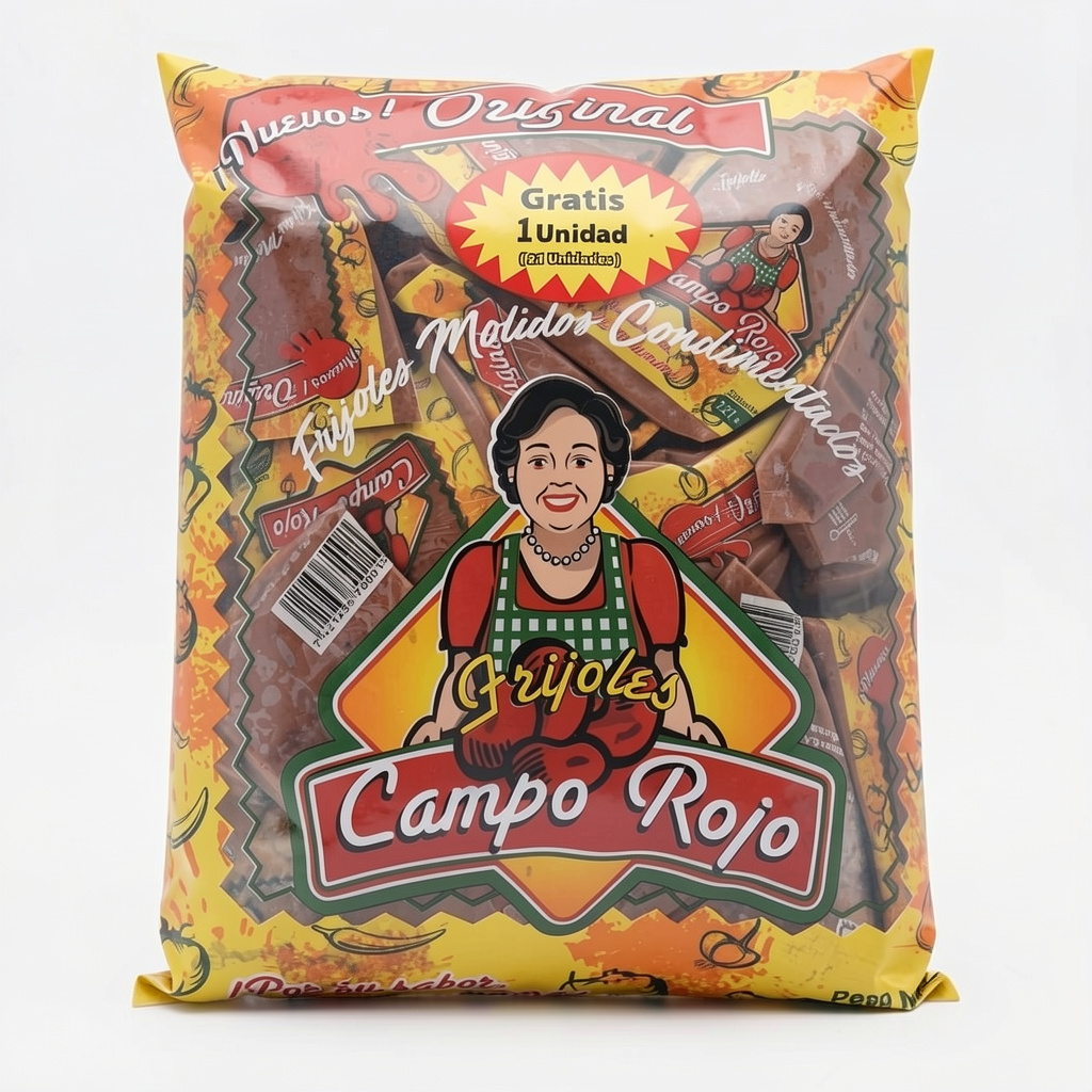Frijol campo rojo