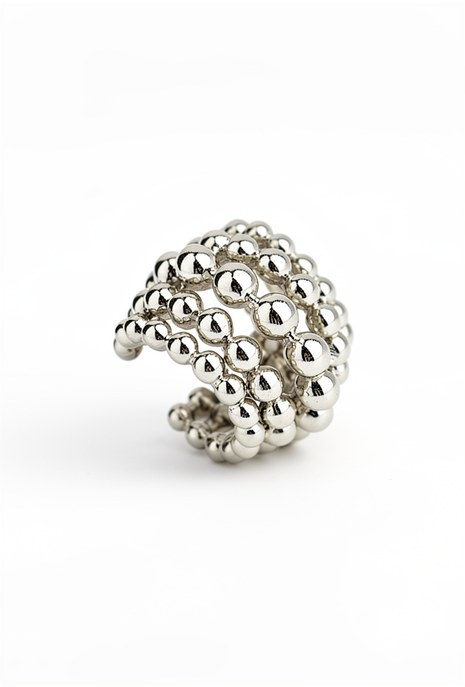 Earcuff mediano bolitas - 1408
