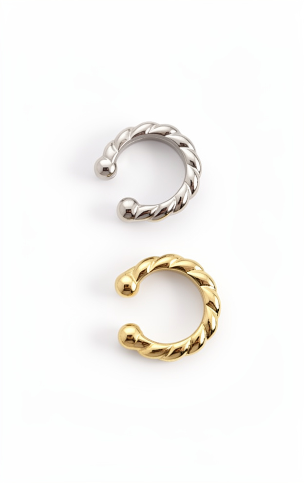 Earcuff pequeño ondulado - 1202