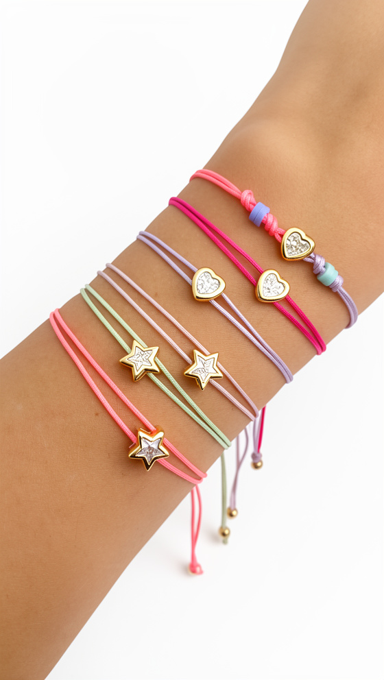 Pulseras en hilo personalizadas - 763