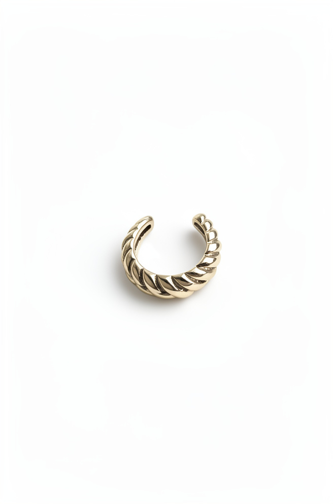 Earcuff pequeño entrelazado - 1395