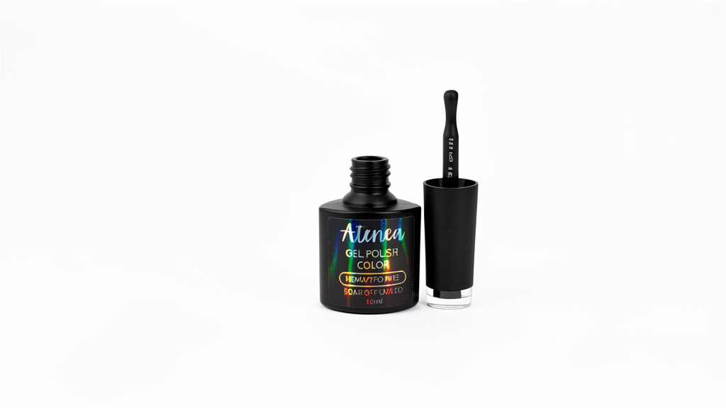 Esmalte atenea blanco y negro