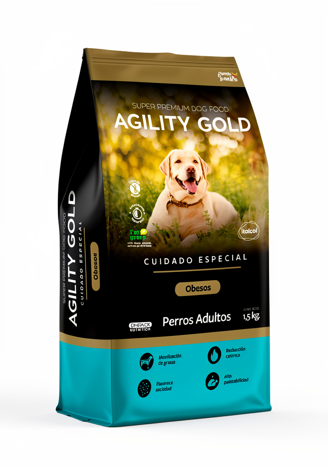 Agility Gold Cuidado Especial Obesos 1.5 kg