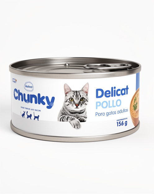 Chunky Delicat Pollo, Lata 156g