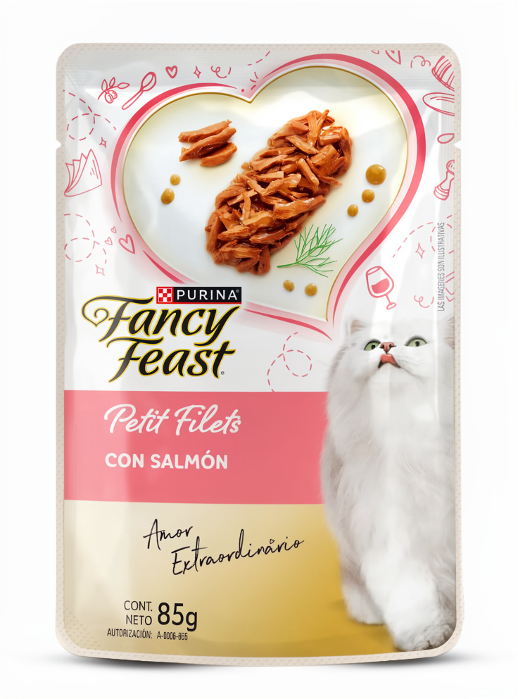 Purina Fancy Feast Petit Filets Salmón 85g