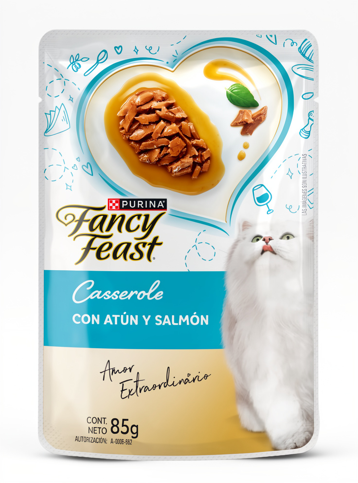 Purina Fancy Feast Atun y Salmon 85g