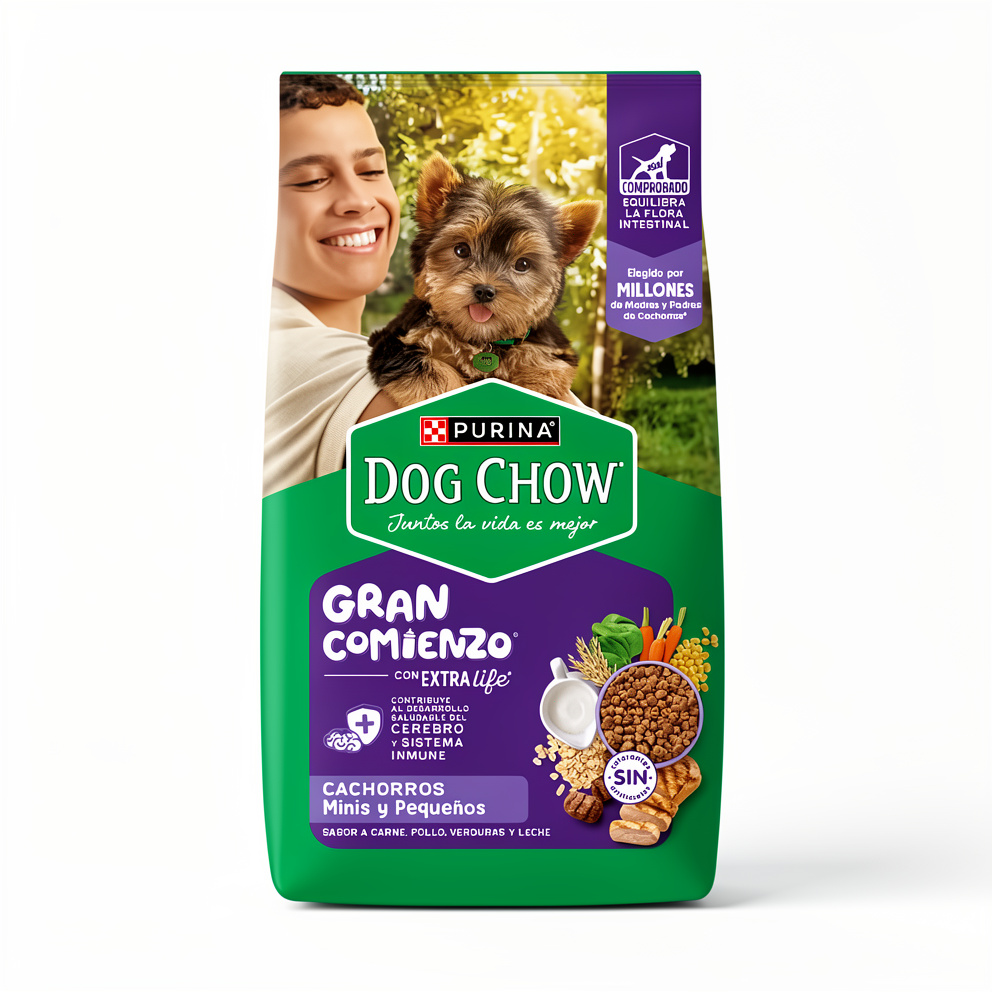 Dog Chow Gran Comienzo para cachorros, minis y pequeños. 1kg