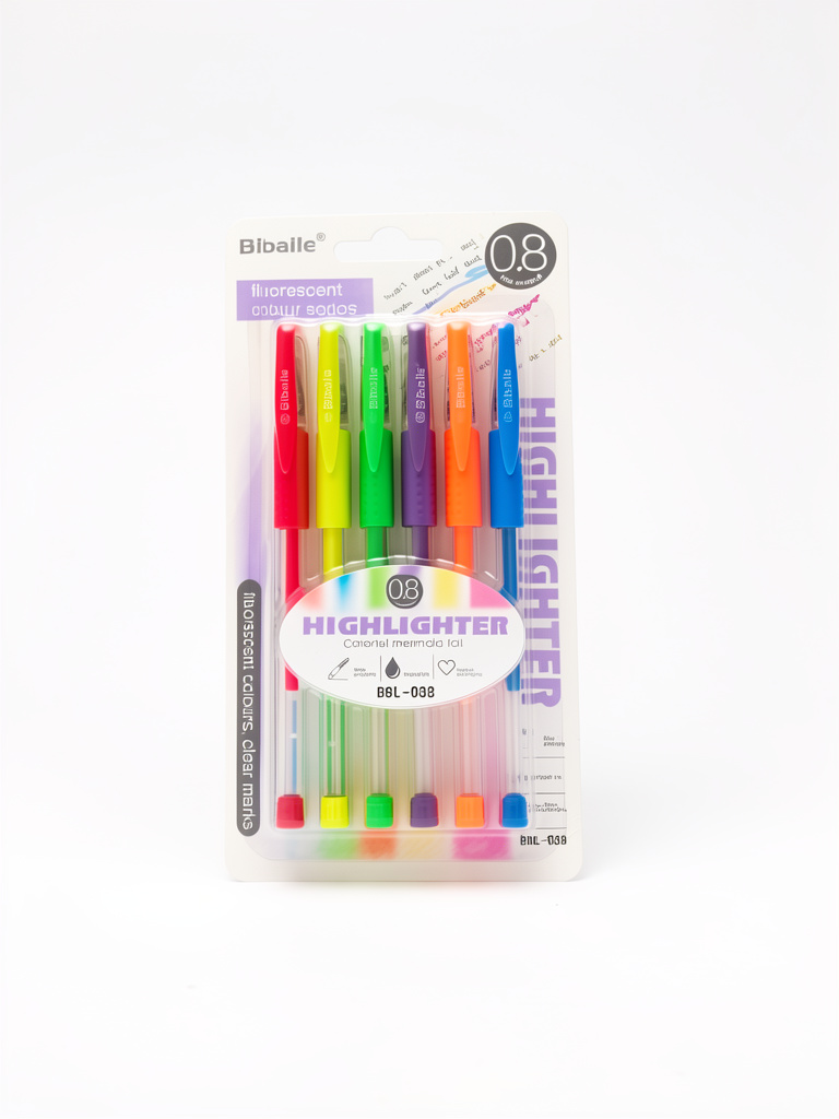 Set de lapicero Gel Flurecentes