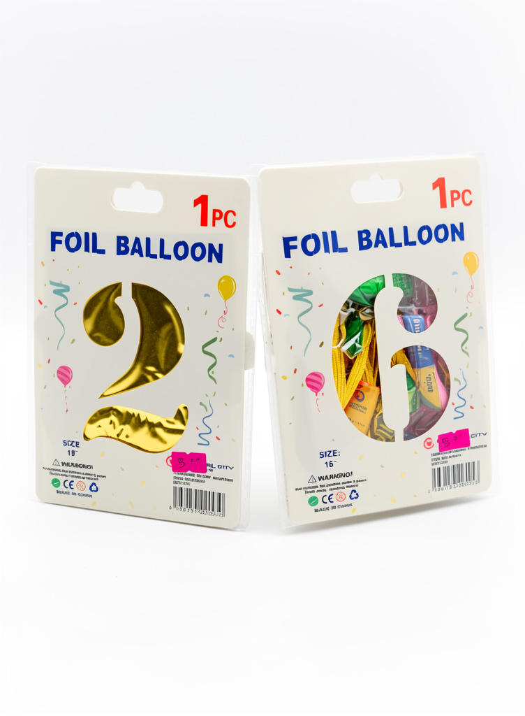 GLOBO DE NÚMERO METALICOS