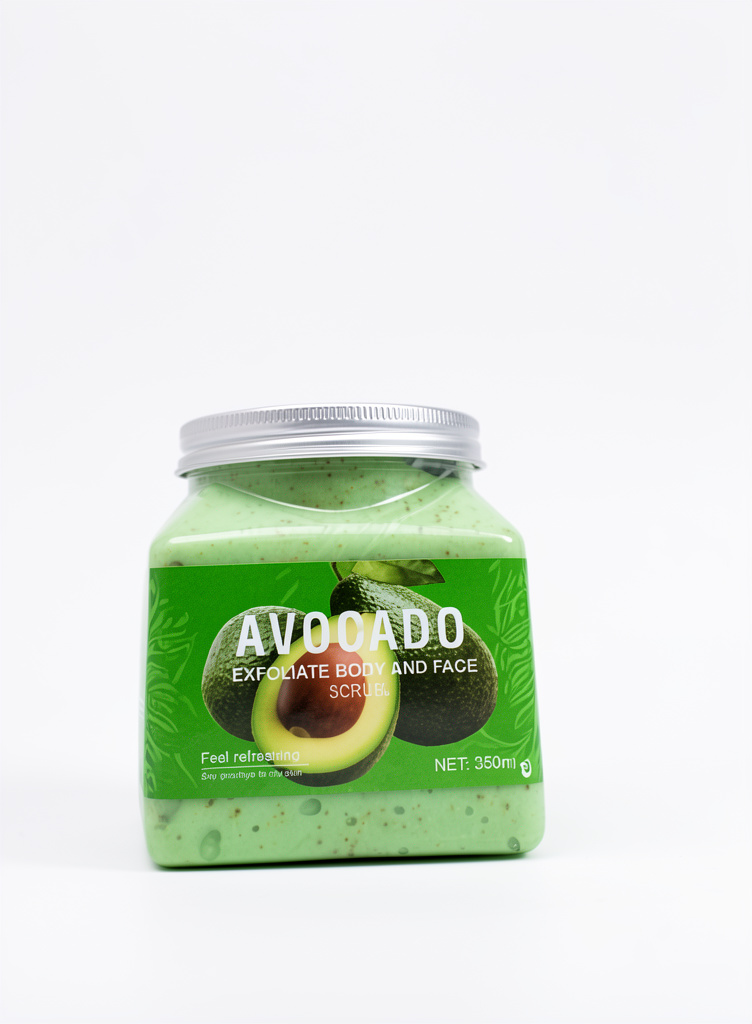 Exfoliante para cuerpo y cara de aguacate