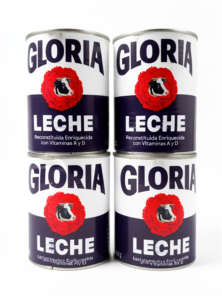 Leche evaporada gloria  x 24 unid