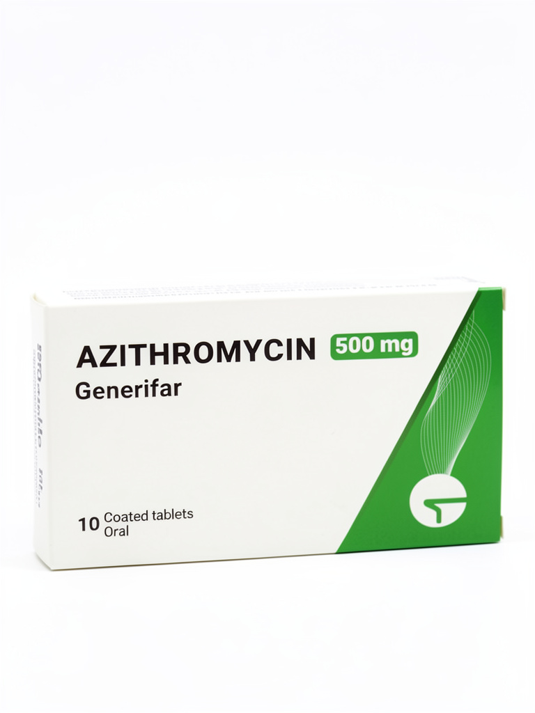AZITROMICINA GENERIFAR SORE DE 10 TABLETAS