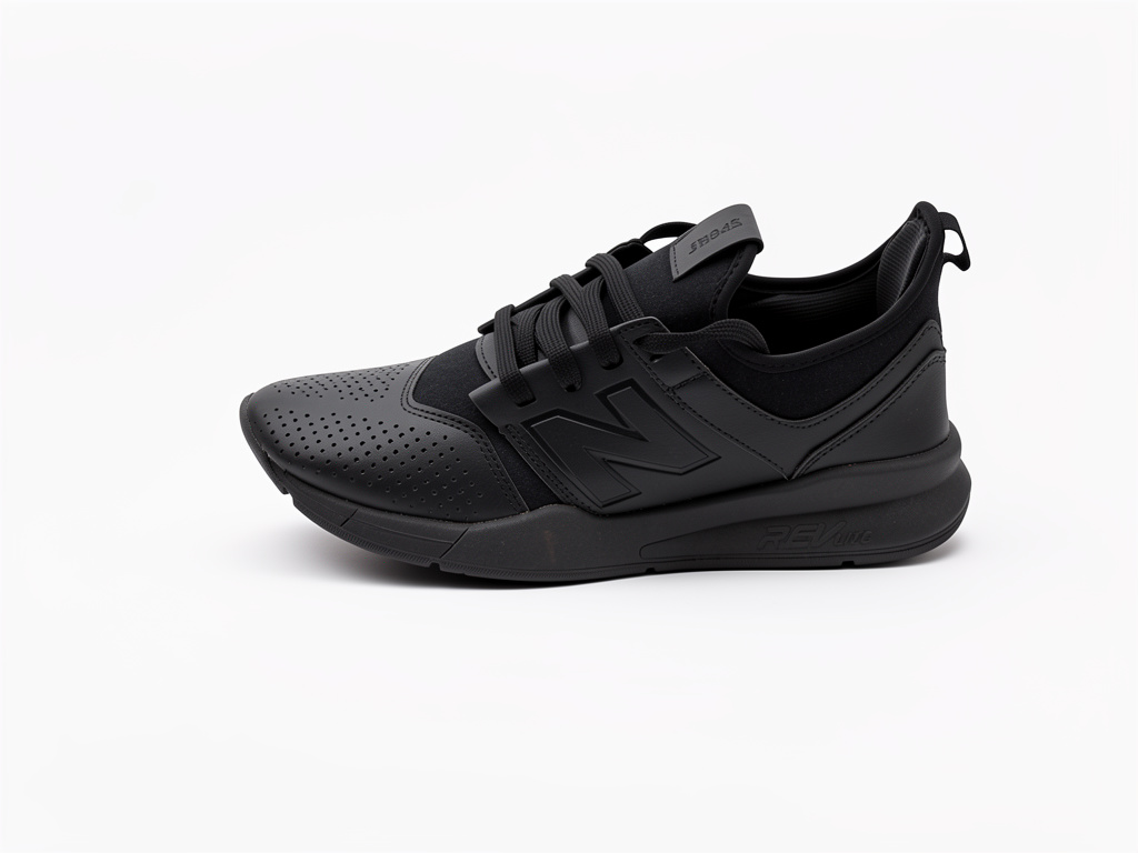 New balance total black