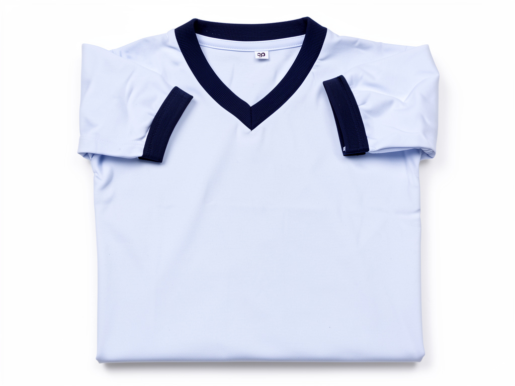 C.C.F. BLANCA CUELLO AZUL 30