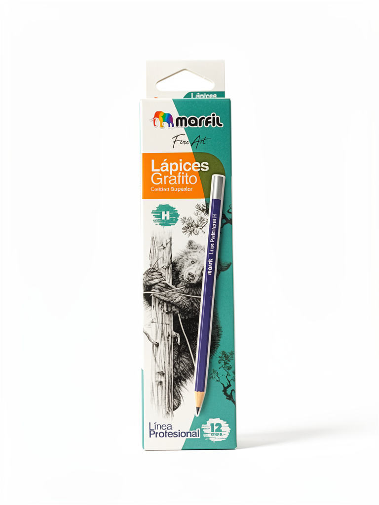 Lápiz Grafito H Linea Profesional - Marfil