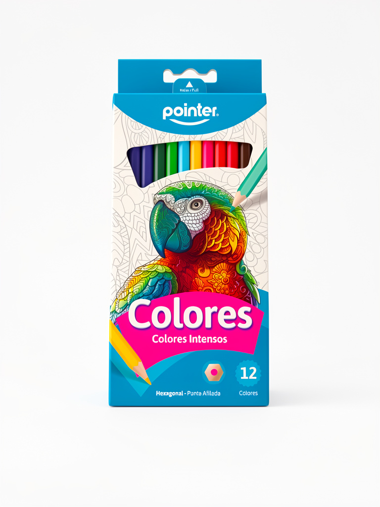 Colores Intensos 12Unds - Pointer