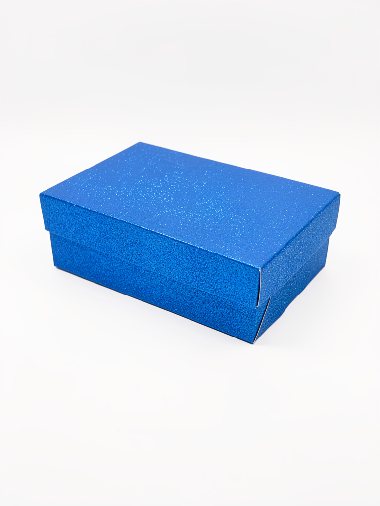 Caja Pequeña Escarchada y Metalizada