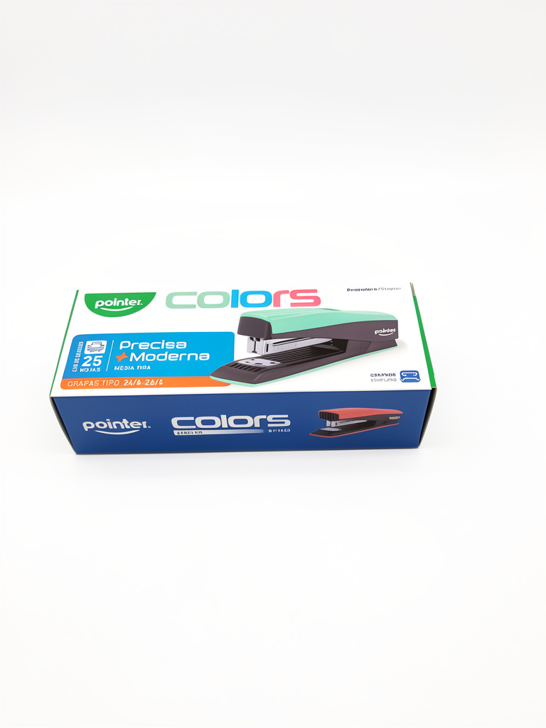 Grapadora Pointer Colors  ST-1602