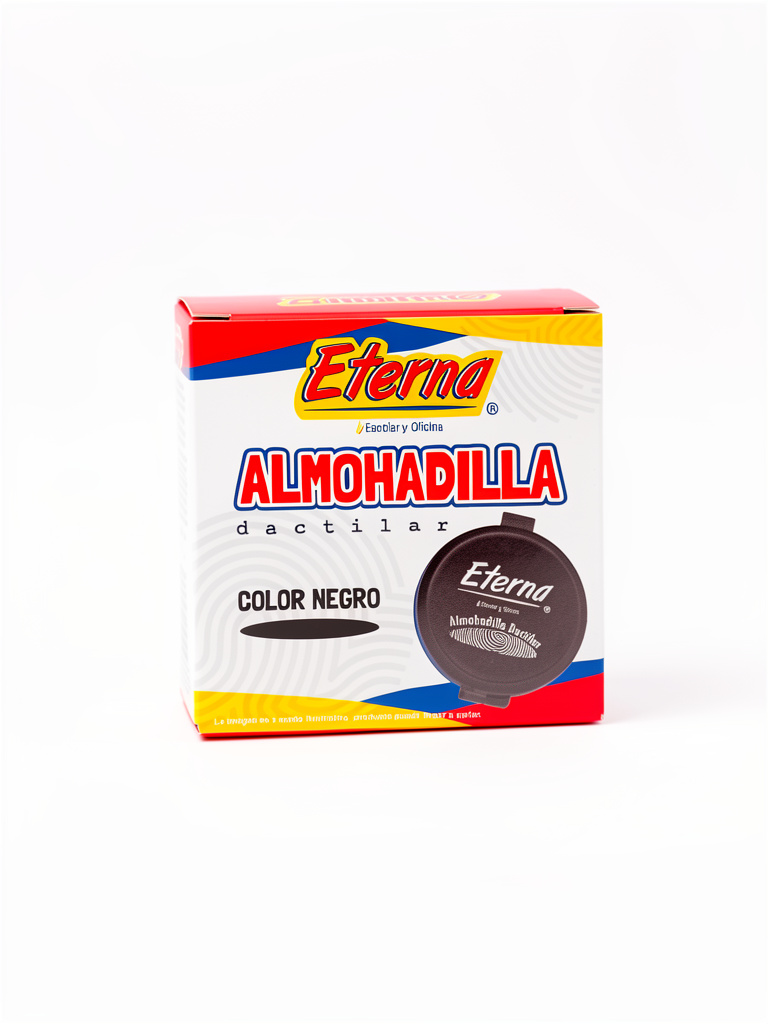 Huellero Almohadilla Dactilar Peq. -Eterna