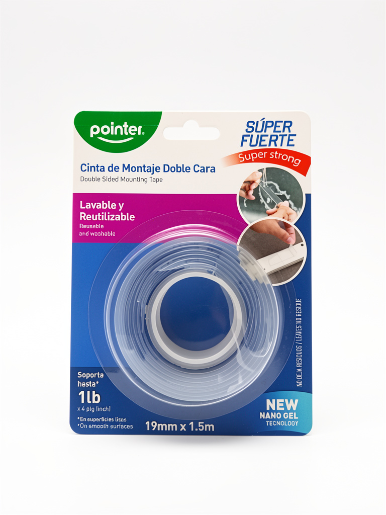 Cinta Doble Faz Trans. Pointer