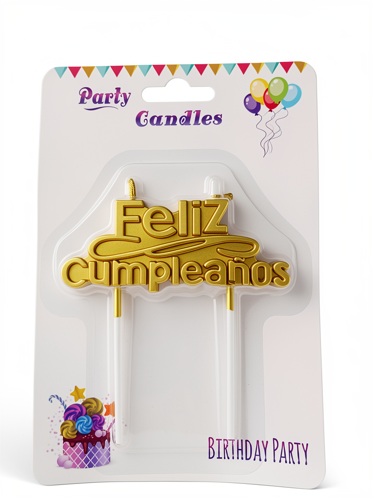Vela Feliz Cumpleaños