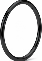 11# Argolla basica negra 1.2*12 mm