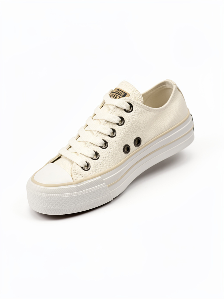 Converse cuerina plataforma