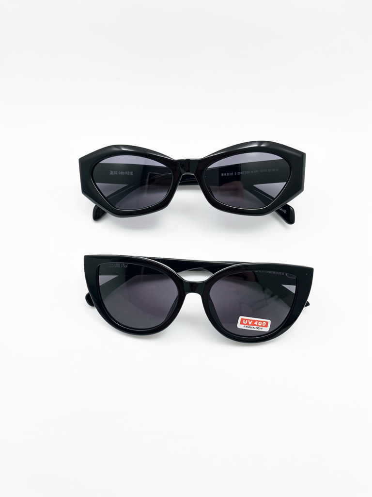 Lentes de sol marco de plástico