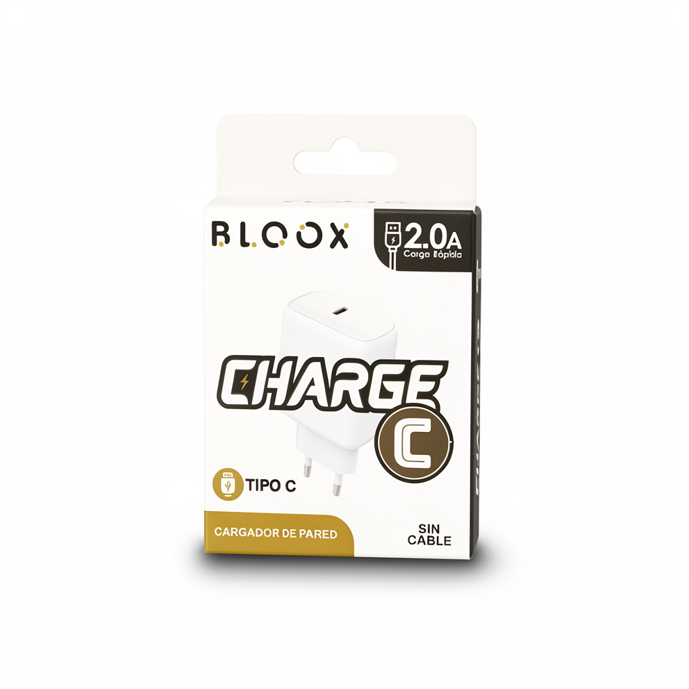Cargador Bloox salida C sin cable
