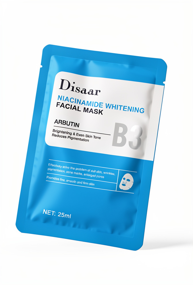 Mascarilla Facial Disaar con Niacinamida B3 + Arbutina