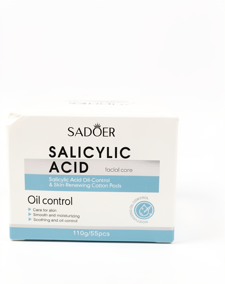PADS FACIALES SADOER CON ÁCIDO SALICÍLICO