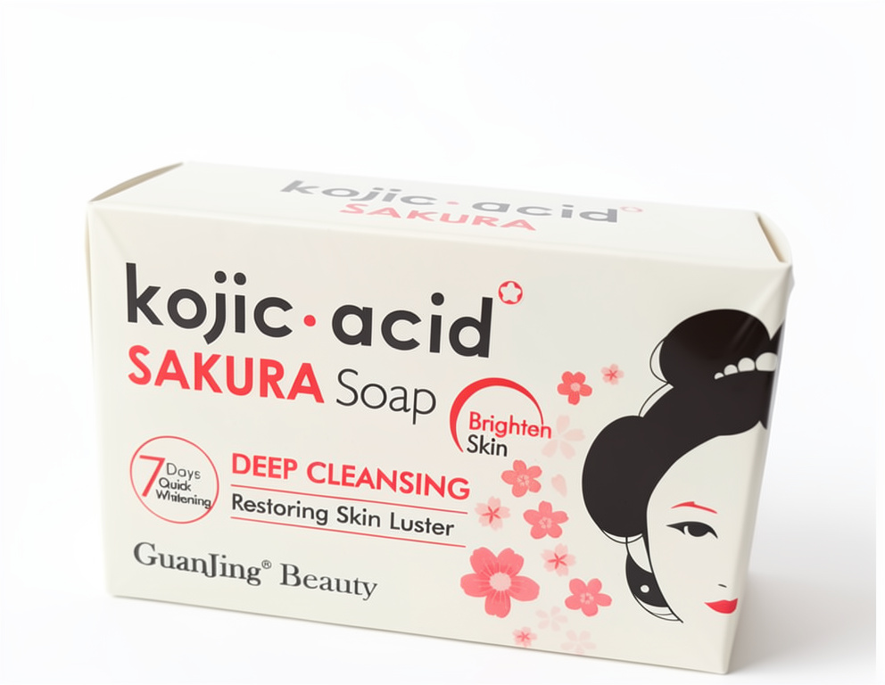 JABÓN FACIAL KOJIC ACID SAKURA