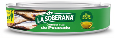 La Soberana Sardinas en Aceite Lata 400