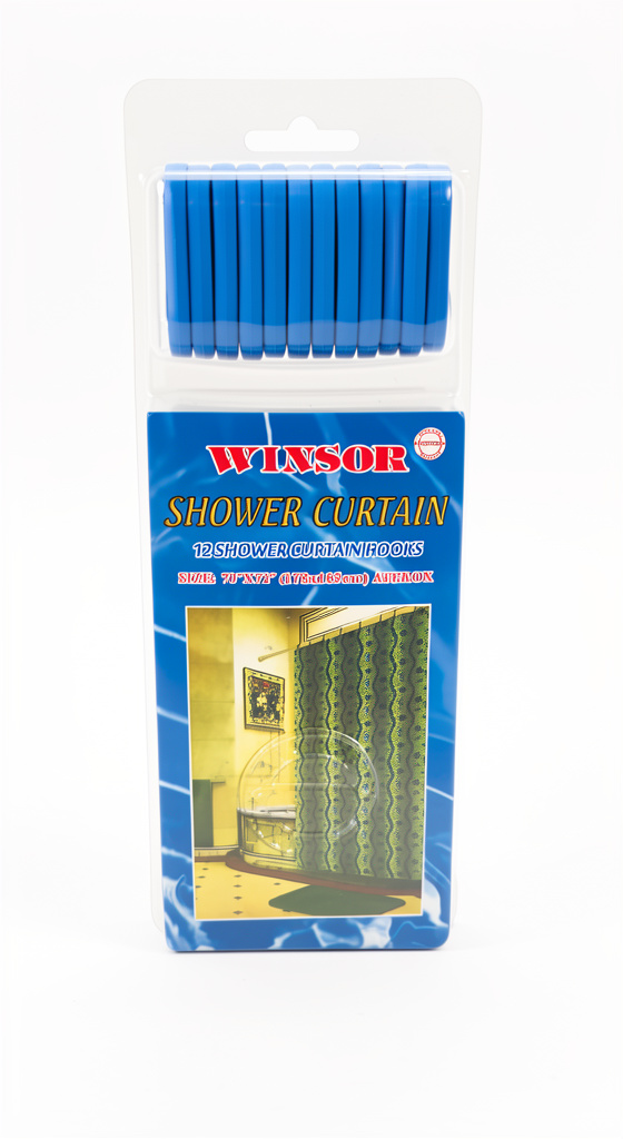 CORTINA PARA BAÑO PLASTICO WINSOR