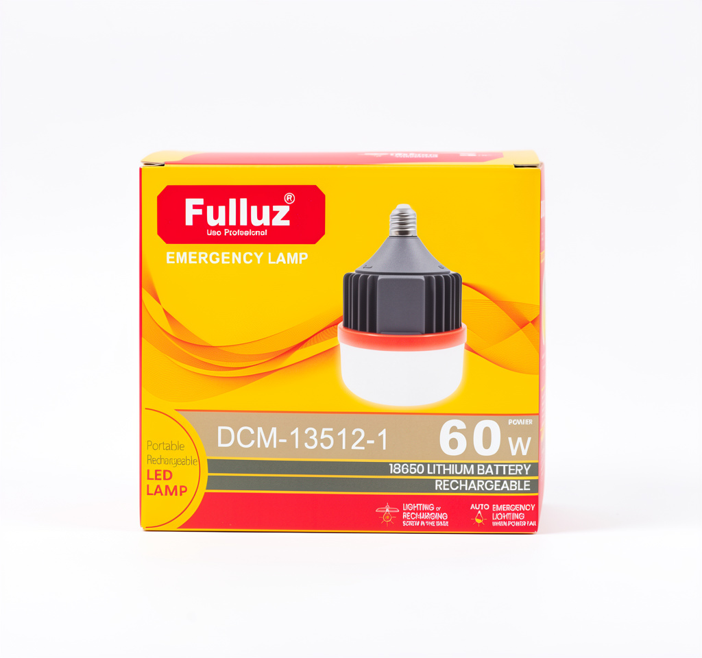 BOMBILLO LED RECARGABLE 60W