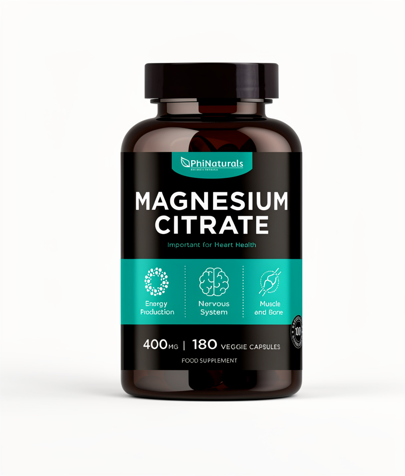 CITRATO DE MAGNESIO 180 CAPSULAS