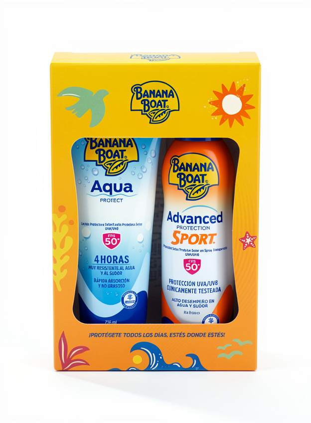 BANANA BOAT PROTECTOR SOLAR 2 PK V