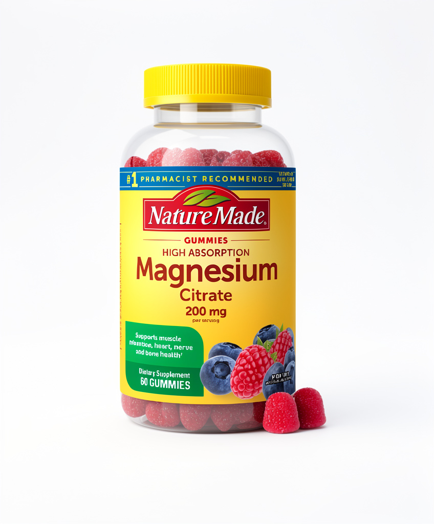 CITRATO DE MAGNESIO 60 GOMITAS