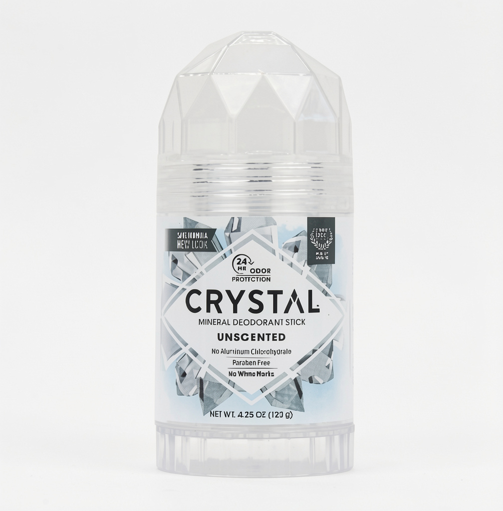 CRYSTAL DESODORANTE CORPORAL MINERAL EN BARRA