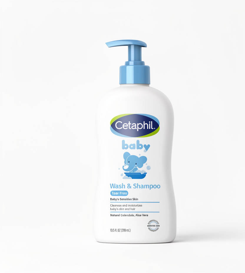 CETAPHIL JABON Y CHAMPU PARA BEBES
