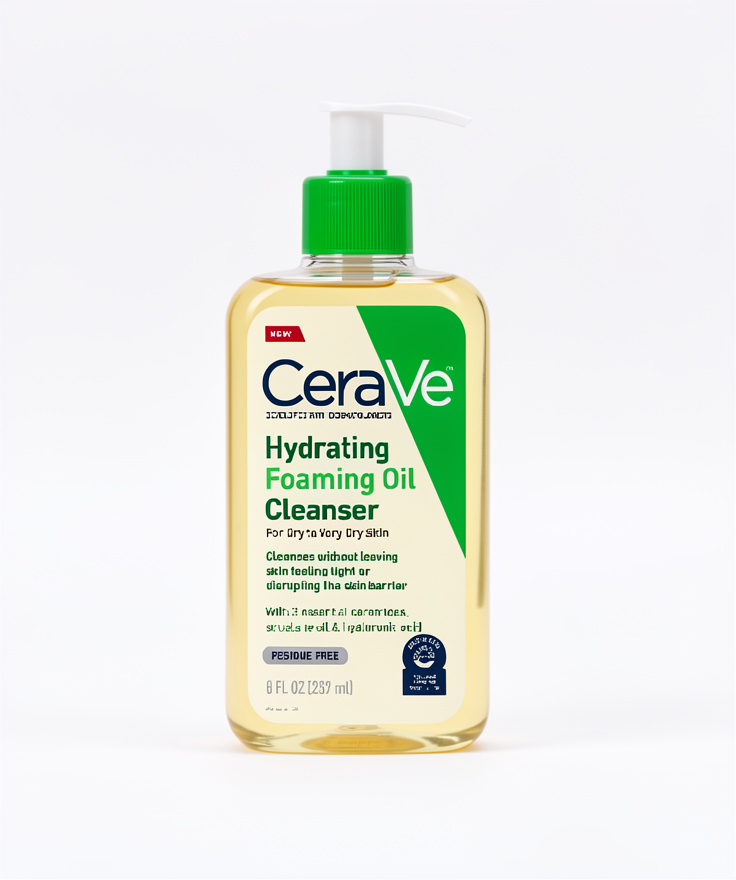 CERAVE LIMPIADOR DE ACEITE ESPUMOSO HIDRATANTE
