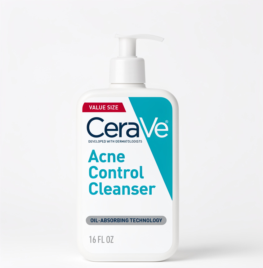 CERAVE LIMPIADOR ACNE CONTROL 16OZ