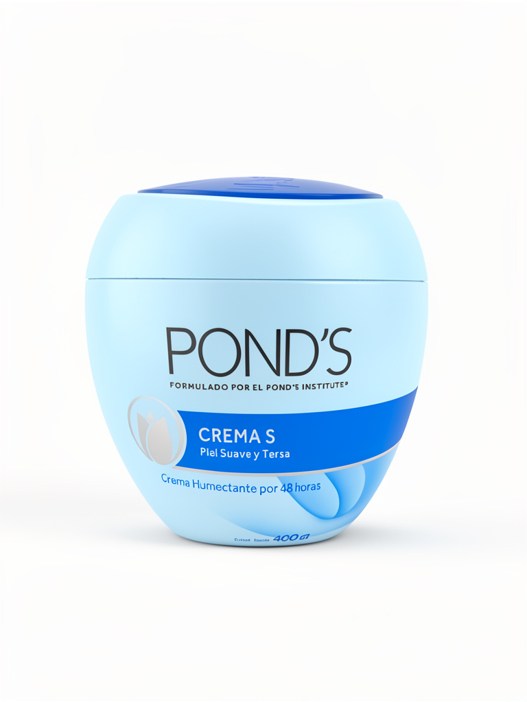 Crema ponds azul 400ml