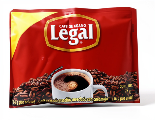 Café legal sobre 28gr