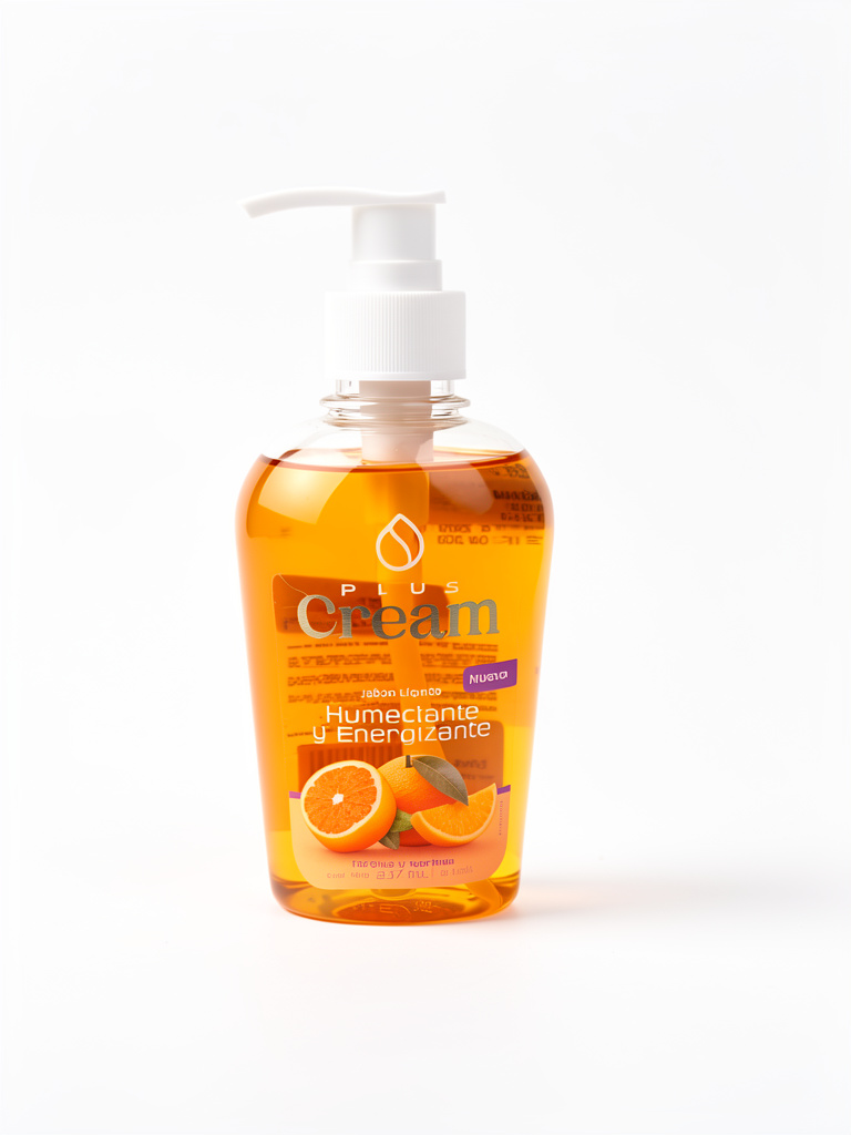 Jabón líq. manos plus cream toron& naranja 237ml