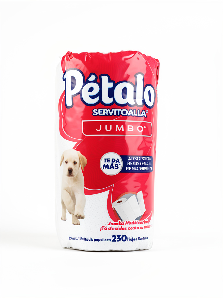 Servitoalla pétalo jumbo. 230hd